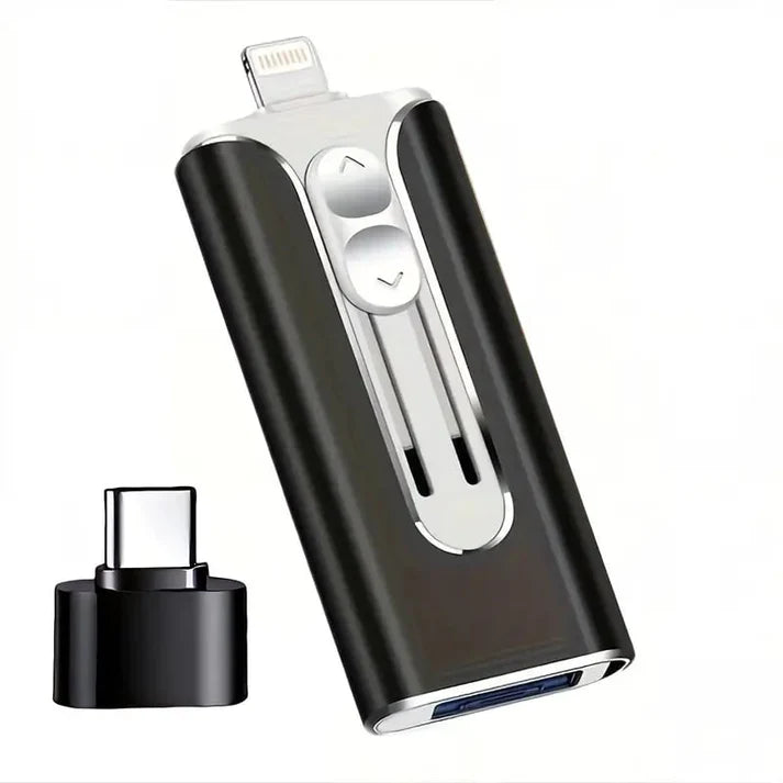 📢💥 128GB USB drive at rock-bottom prices  ⚫ Only Black Left – Limited Stock!