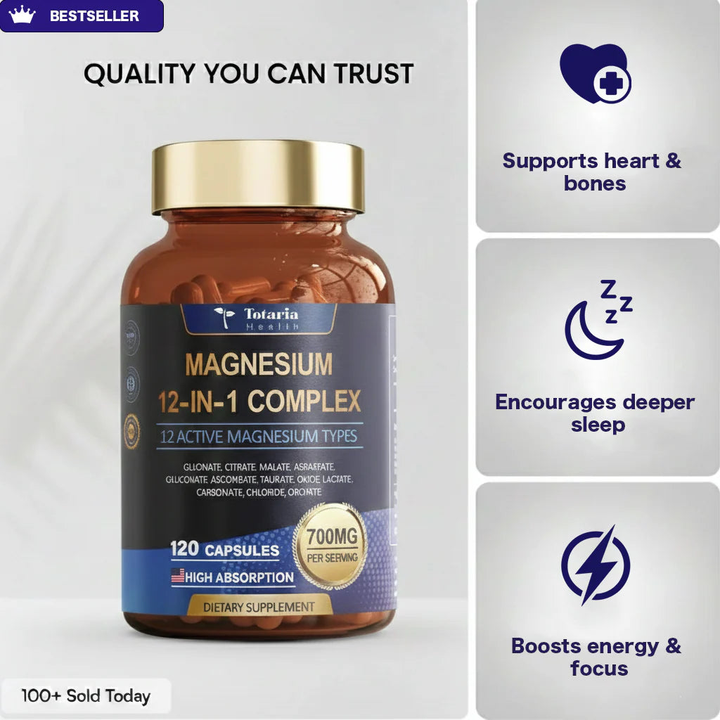 The Foundation of Energy & Balance 12 in 1 Magnesium Complex