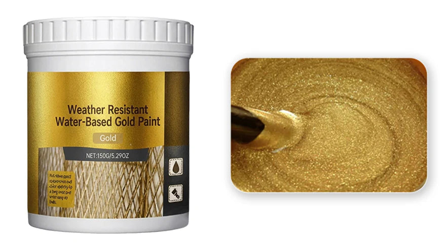 Eco-Friendly Water -Based Gold Paint