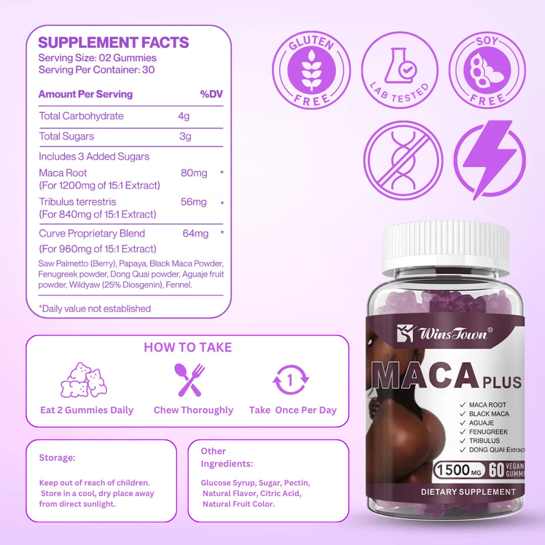Maca Plus Gummies