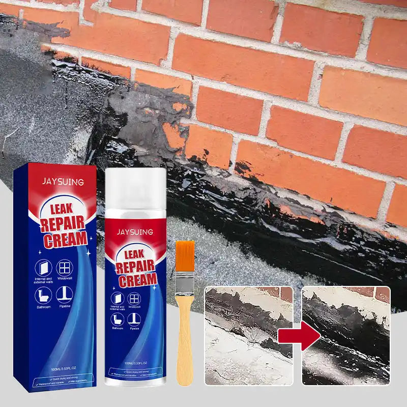 Waterproof leak repair spray