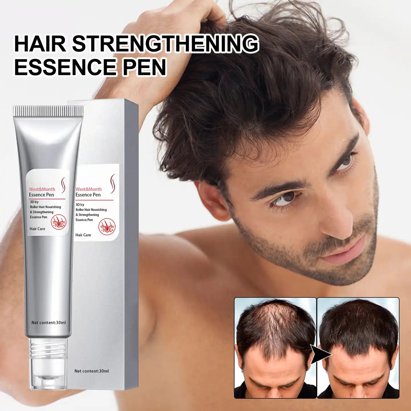 Icy Roller Hair Growth & Strengthening Essence Pen
