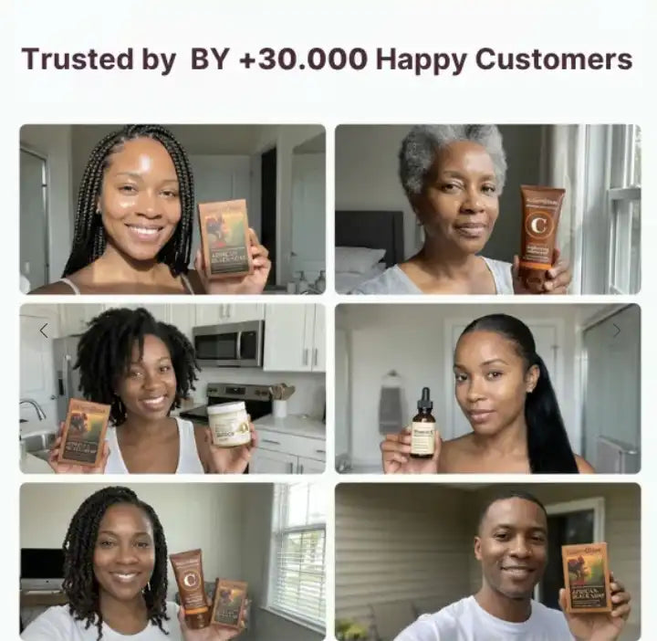 Anti-Dark Spots & Acne African Black Soap
