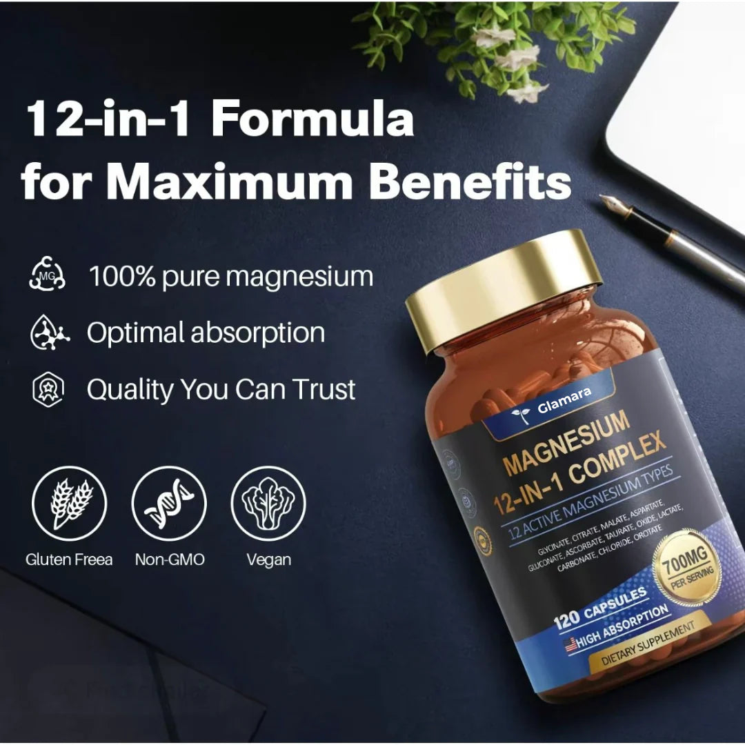The Foundation of Energy & Balance 12 in 1 Magnesium Complex