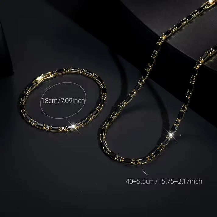 Sparkling Jewelry Set for Men