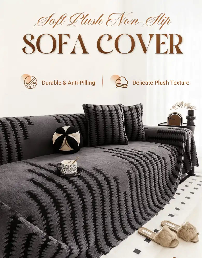 Sofa Cover (180 * 130 cm) ⚫ Only Black Left – Limited Stock!