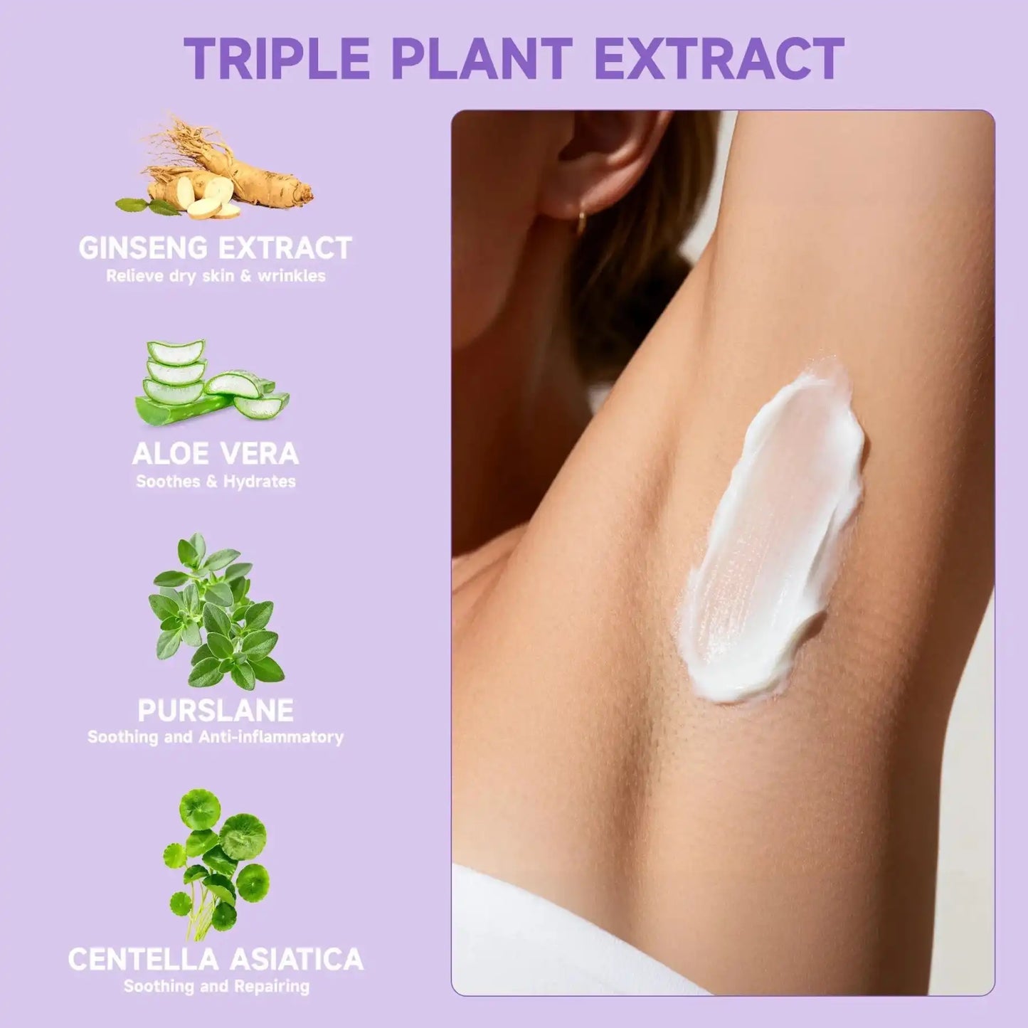 Gentle & Painless Hair Removal Cream Duo for Sensitive Skin