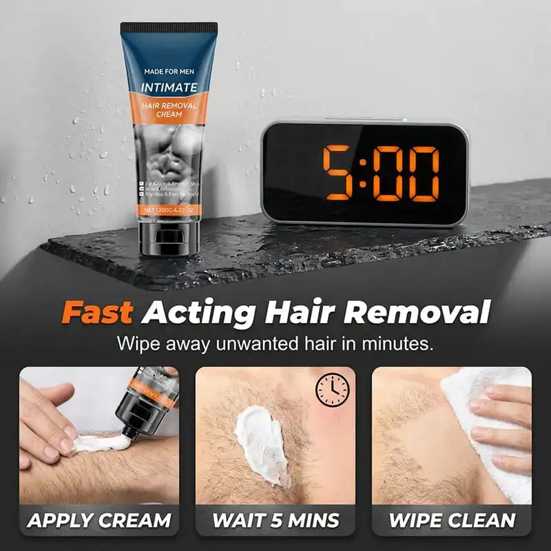 ✨🪒 Men's Intimate Hair Removal Cream