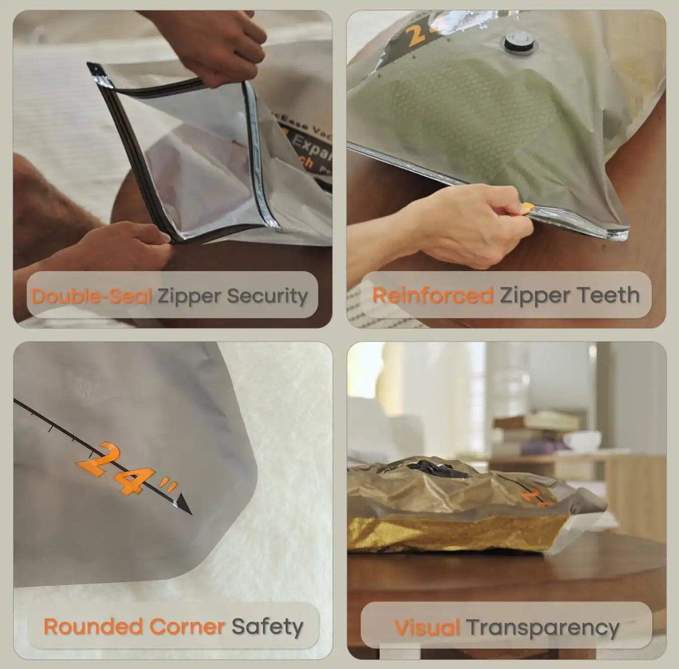 Vacuum Compression Packaging Bag