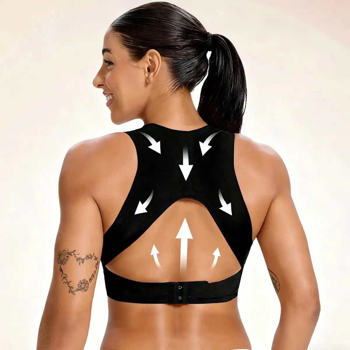 【Postural correction】Women’s Beige Wireless Bra