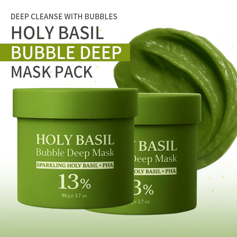 Holy Basil Bubble Deep Mask