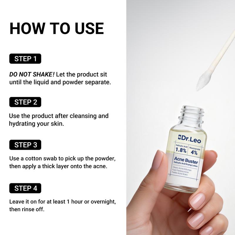 Dr. Leo's Salicylic Acid Drying Lotion for Acne Treatment