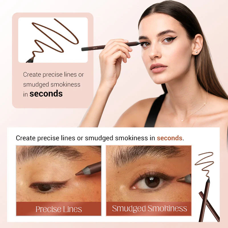 💜BUY 1 GET 1 FREE💜Waterproof Beachproof Gel Liner (Brown+Black)