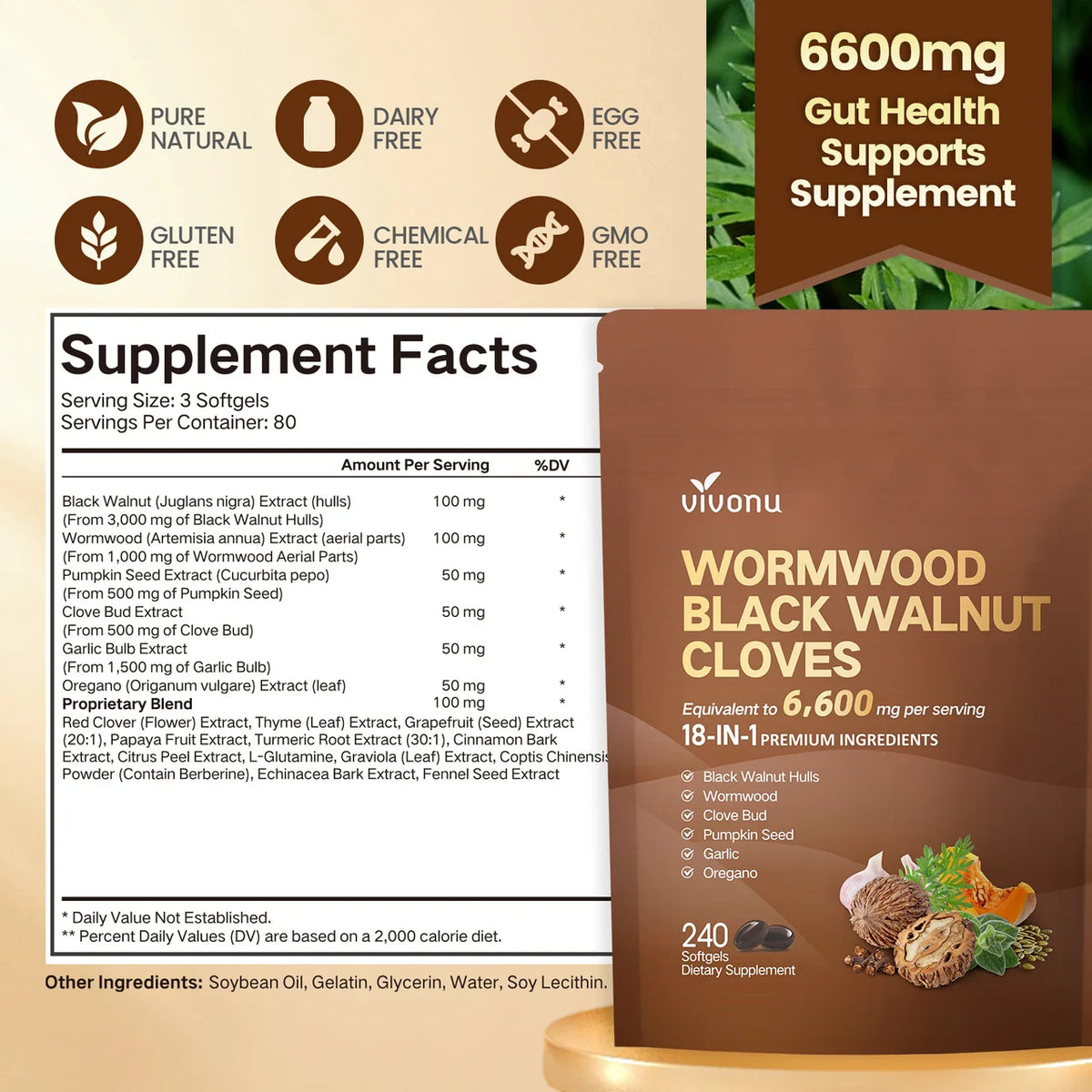 Black Walnut Wormwood Cleanse