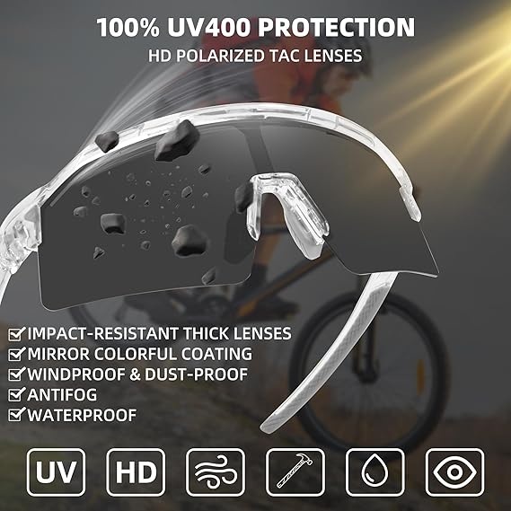 📢💥 50% OFF✨UV-Protective Sunglasses for Hiking & Cycling