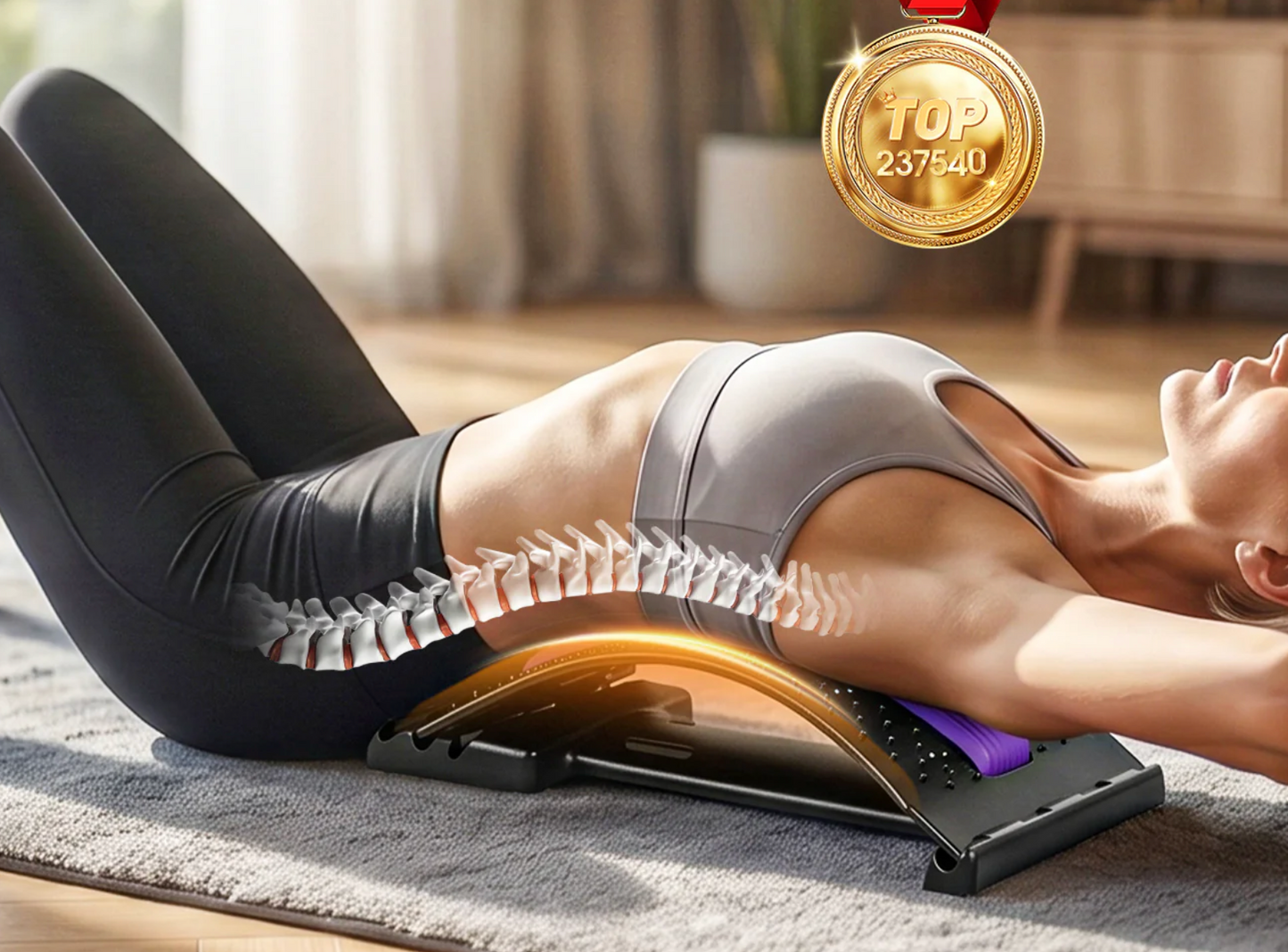 3-in-T Relief Magnet, Acupressure & Traction