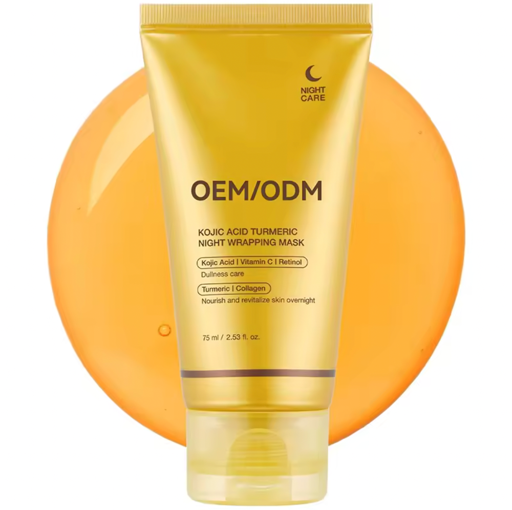 Wake Up To Clearer Skin With KOJIC ACID TURMERIC WRAPPING MASK
