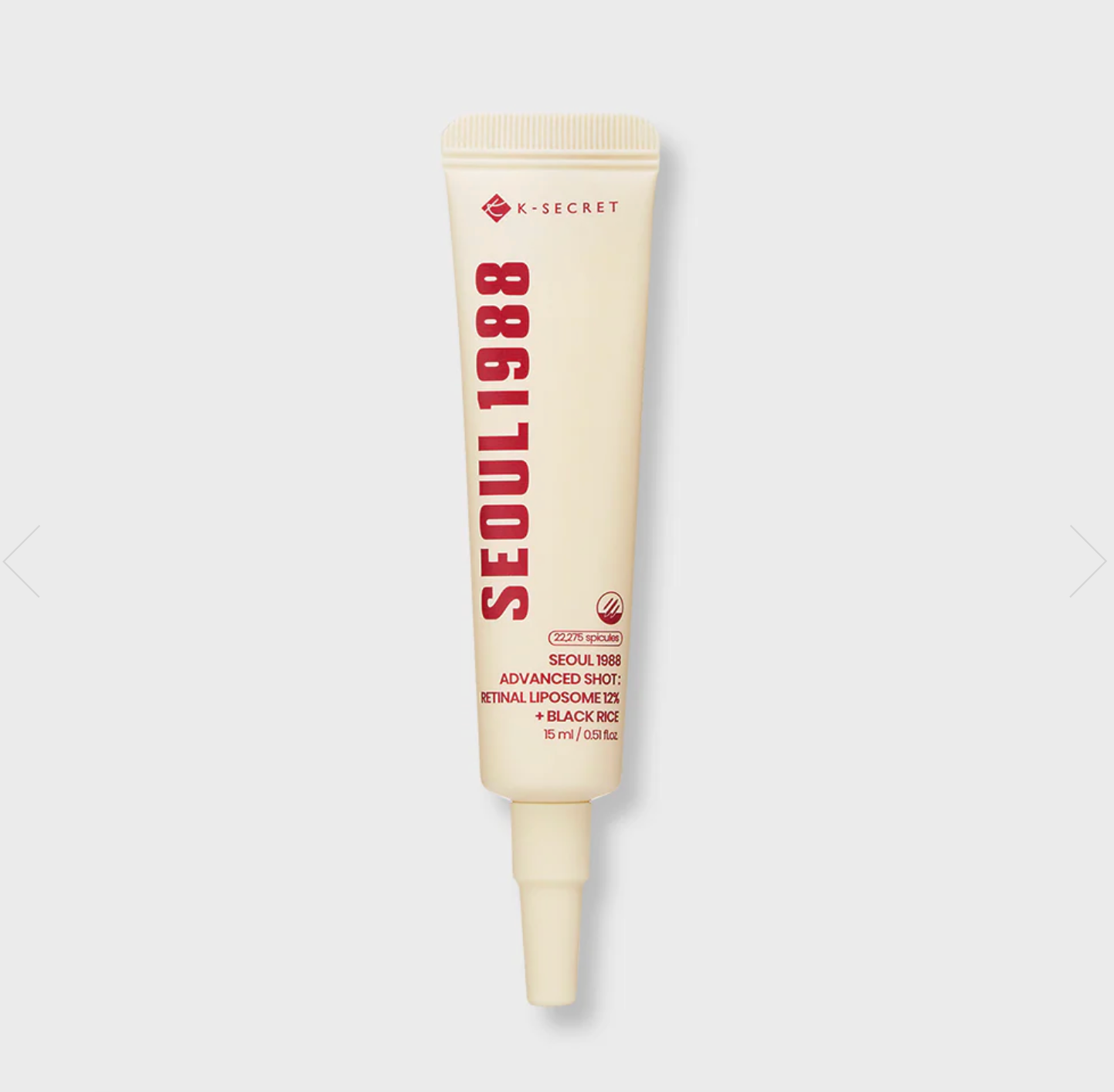 SEOUL 1988 ADVANCED SHOT: RETINAL LIPOSOME 12% + BLACK RICE