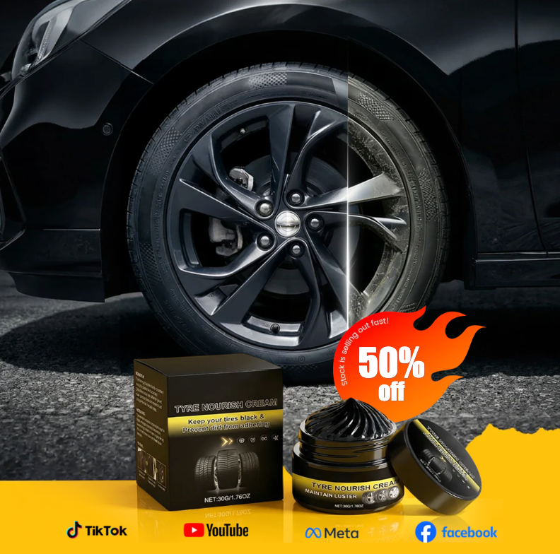 Long-Lasting Tire Shine Gel