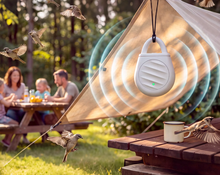 Portable Ultrasonic Bird & Pest Repeller
