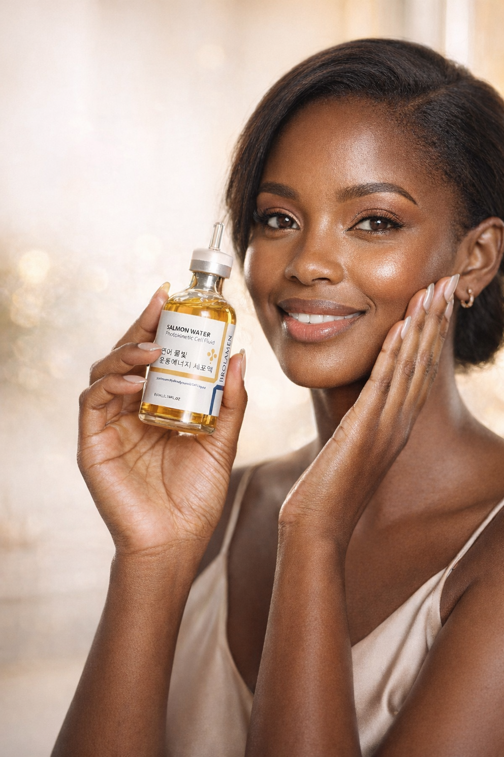 Salmon Water Glow Anti-Wrinkle Essence