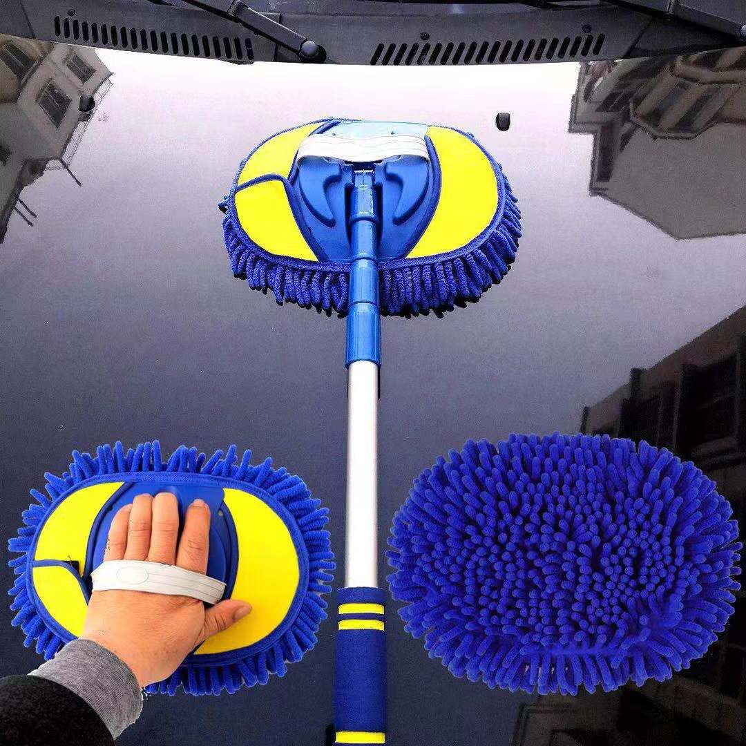 Telescopic Car Wash Mop Professional Grade Cleaning