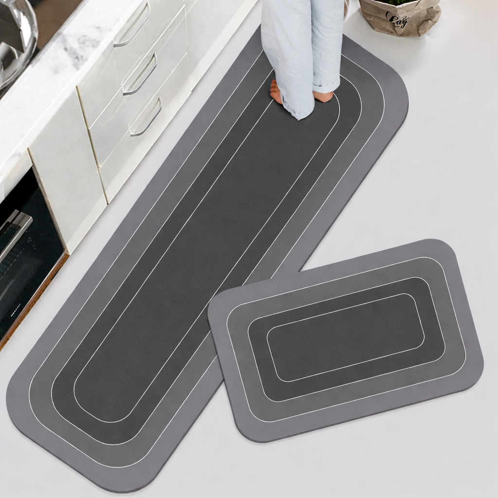 Non-Slip & Super Absorbent Floor Rugs Set of 2🦶(Only Grey Left – Limited Stock!)🔥