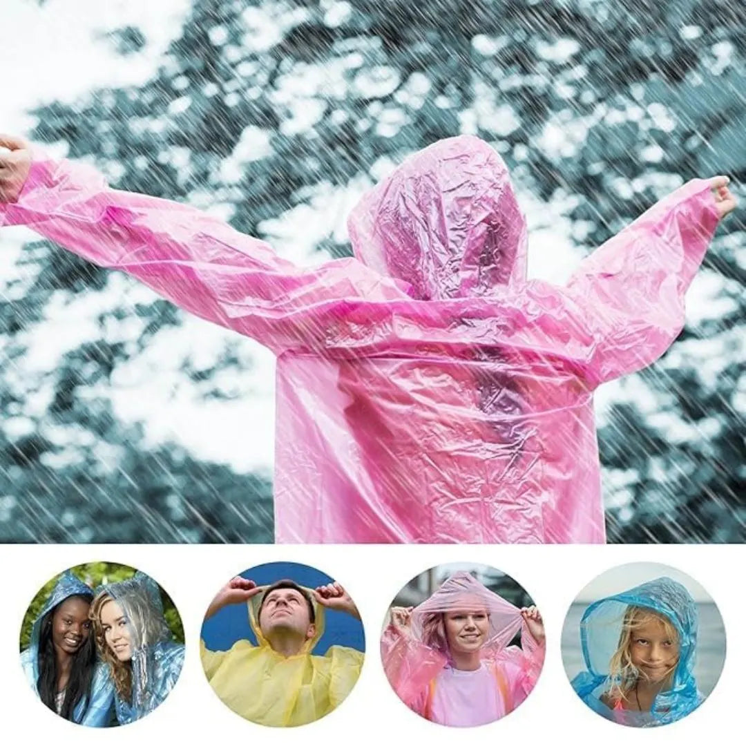 Mini Ball Shape Disposable Raincoat