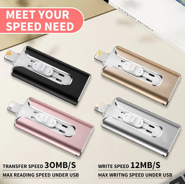 📢💥 128GB USB drive at rock-bottom prices  ⚫ Only Black Left – Limited Stock!