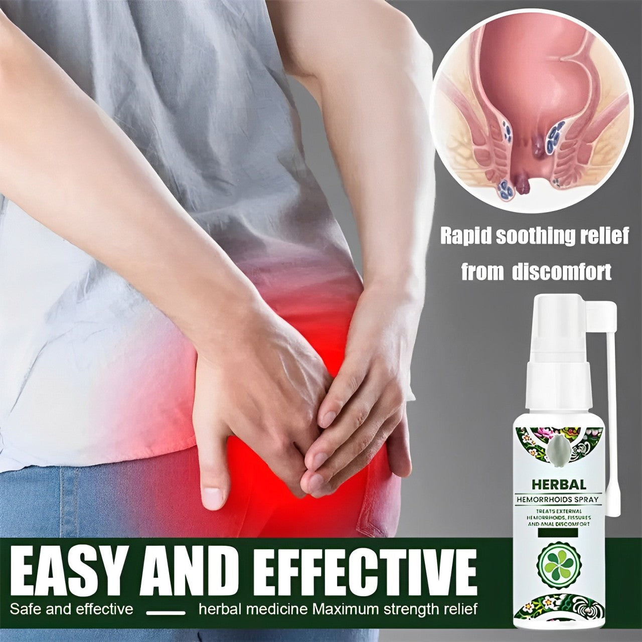 Herbal Hemorrhoids Spray
